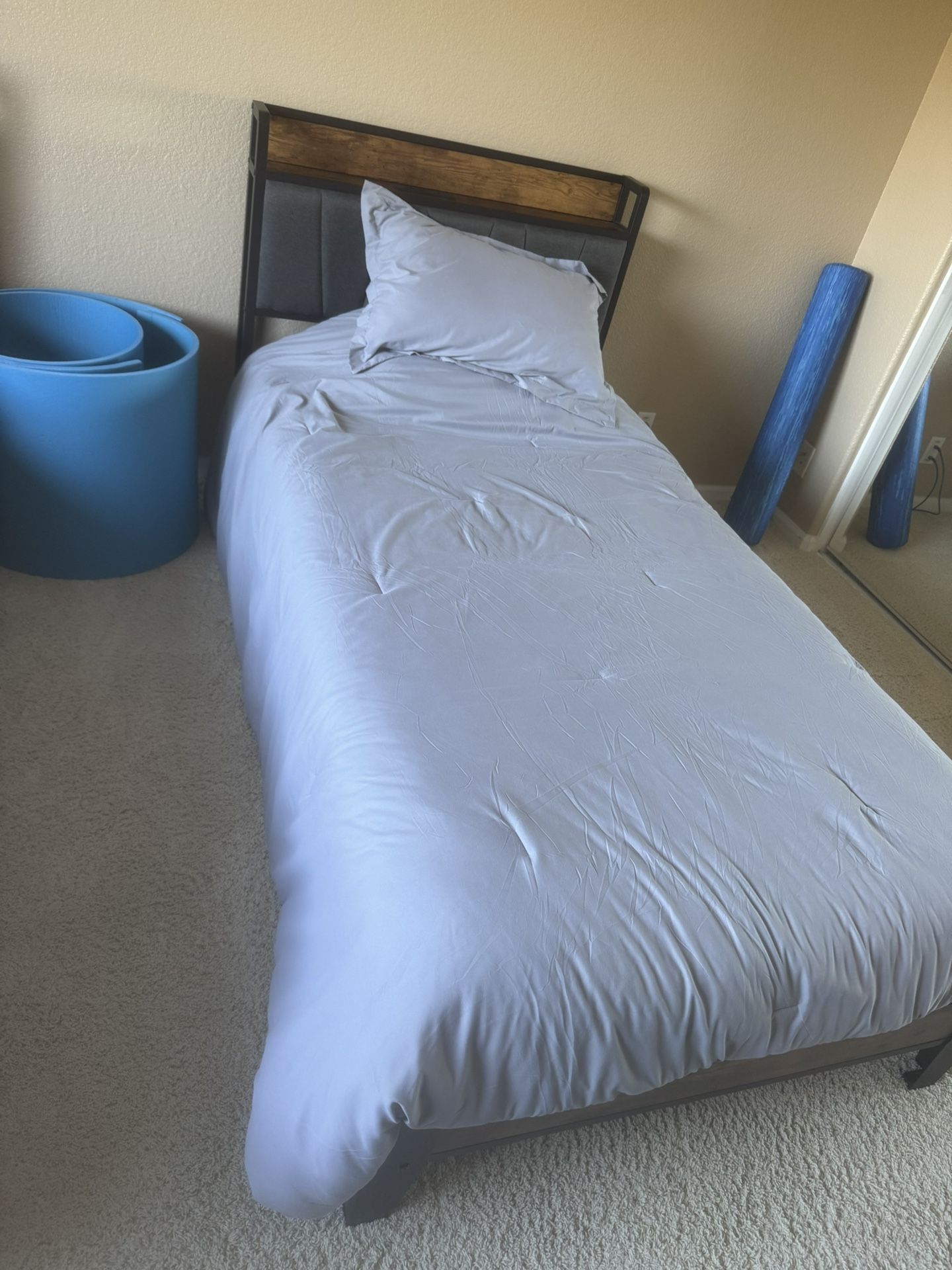 Two Identical Twin Beds