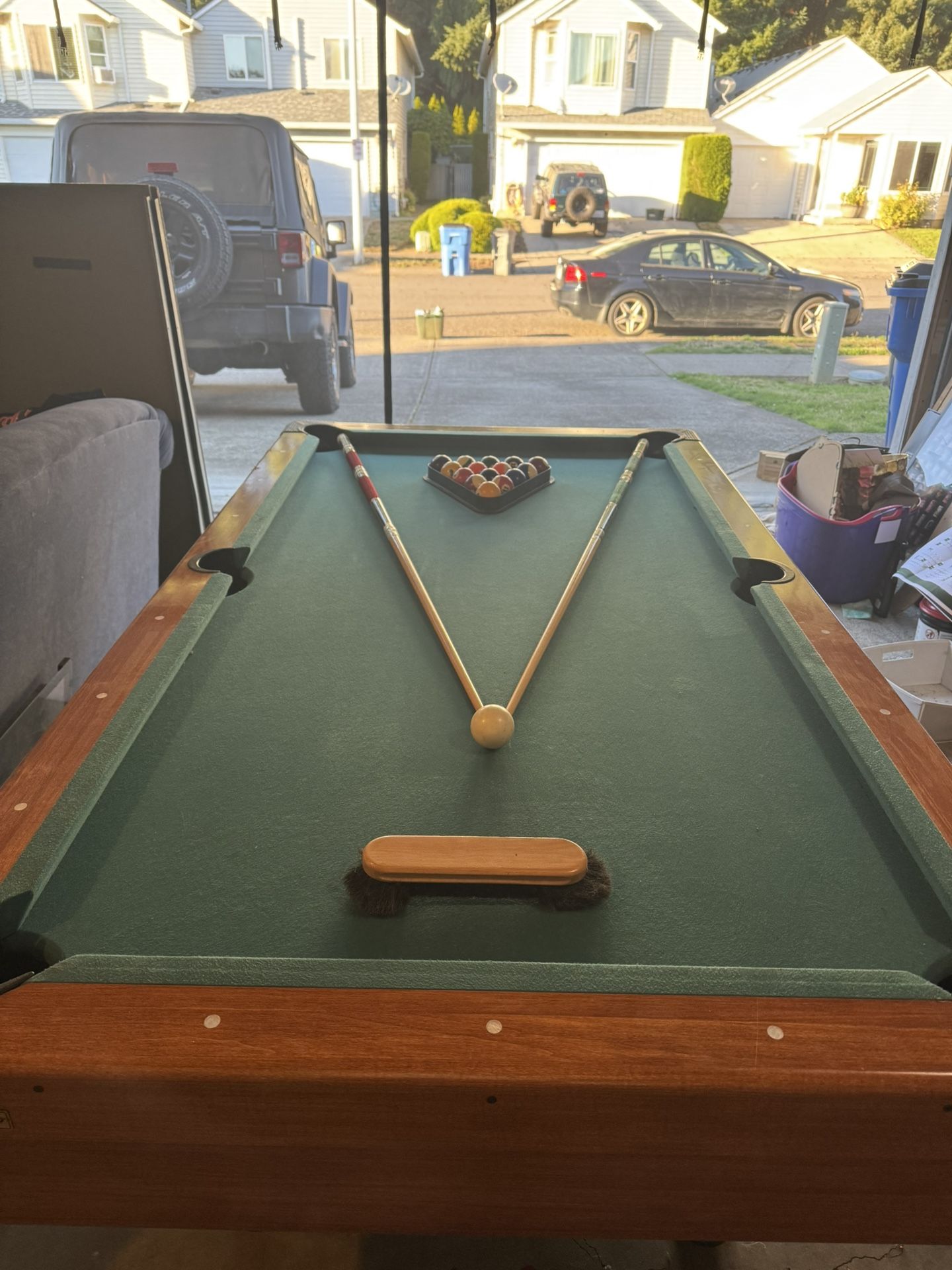 Pool Table With Ping Pong Table Tops
