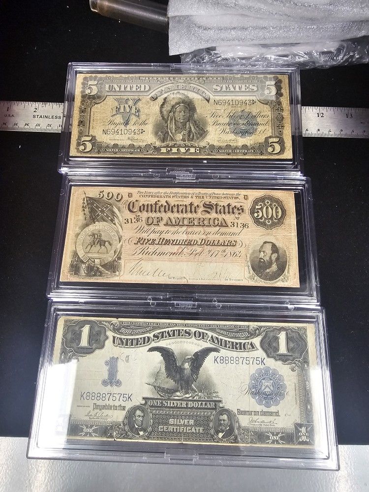 Collectible large notes