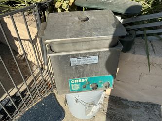Free Crest Ultrasonic Cleaner Industrial Needs To Be Repaired