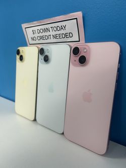 📱 iPhone 15 – Premium Features, Best Price Starting at $519! 🌟$1 DOWN AVAILABLE