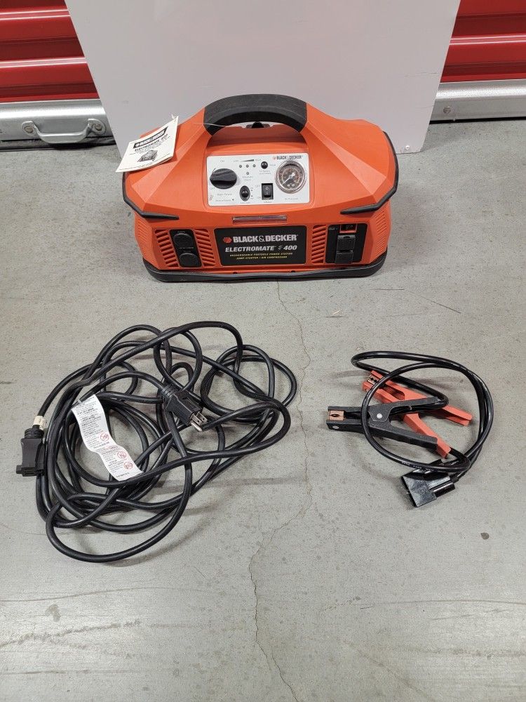 Black & Decker Electromate 400 Power Station, Charger, Compresor 