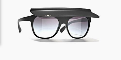 Chanel visor sunglasses
