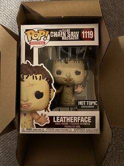 Funko Pop Leatherface #1119 Hot Topic Exclusive