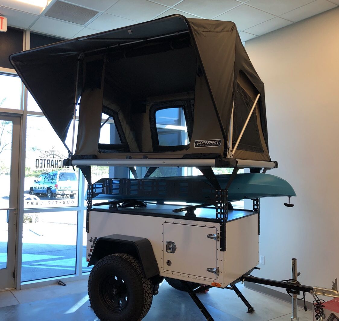 FSR Overland Trailer with Rooftop tent