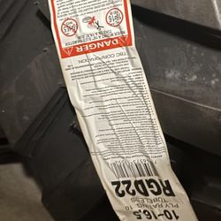 4 Bobcat Tires 10x16.5 $600 