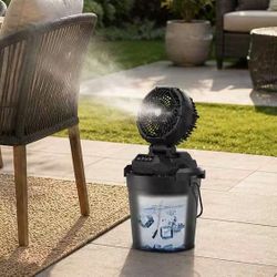 NEW Portable Misting Fan Outdoor Cooling Fan