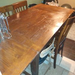 Kitchen Table Bar Height With 5 Stools