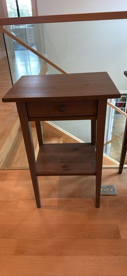 Pair of wooden nightstands