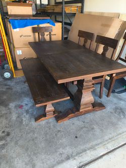 Mahogany Table