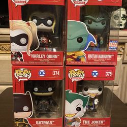 Samurai DC Funkos Set of 4