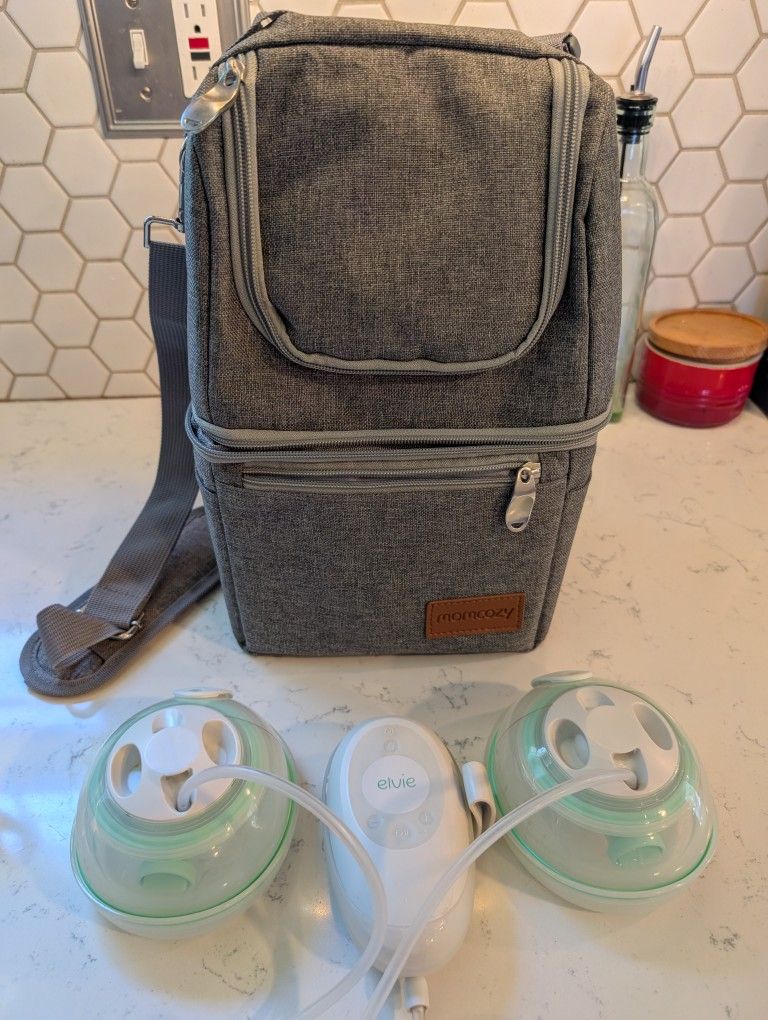 Elvie Breast Pump And Bag