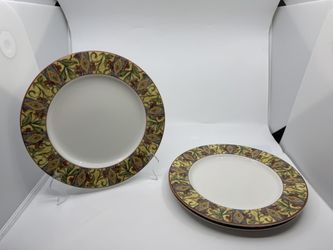 Royal Doulton Everyday Cinnabar Dinner Plates Set Of 3