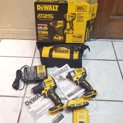 Dewalt Combo Kit Drill And Impact Driver Brushless 20v 