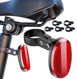 Hidden Bike Reflectors Holder for AirTag & Moto Tag