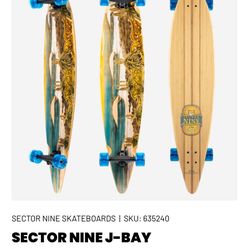 New Sector Nine Longboard Never Used!