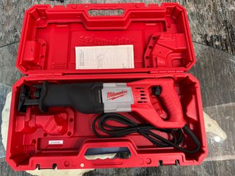 Milwaukee 12 Amp SAWZALL Reciprocating Saw with Case