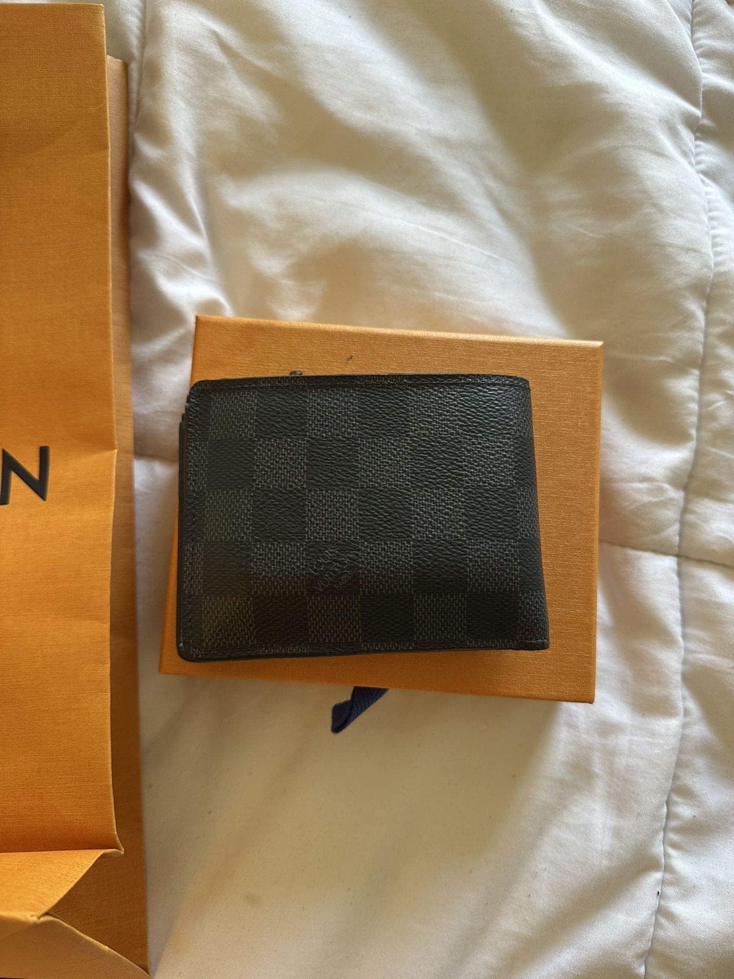 LV Blue Wallet $250