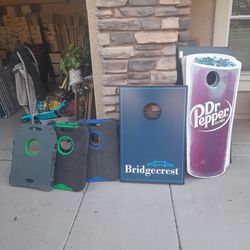 5 different Pairs Of Corn Hole Boards $12-$25 pair see all photos