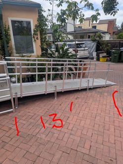 Aluminum Wheel Chair Ramp
