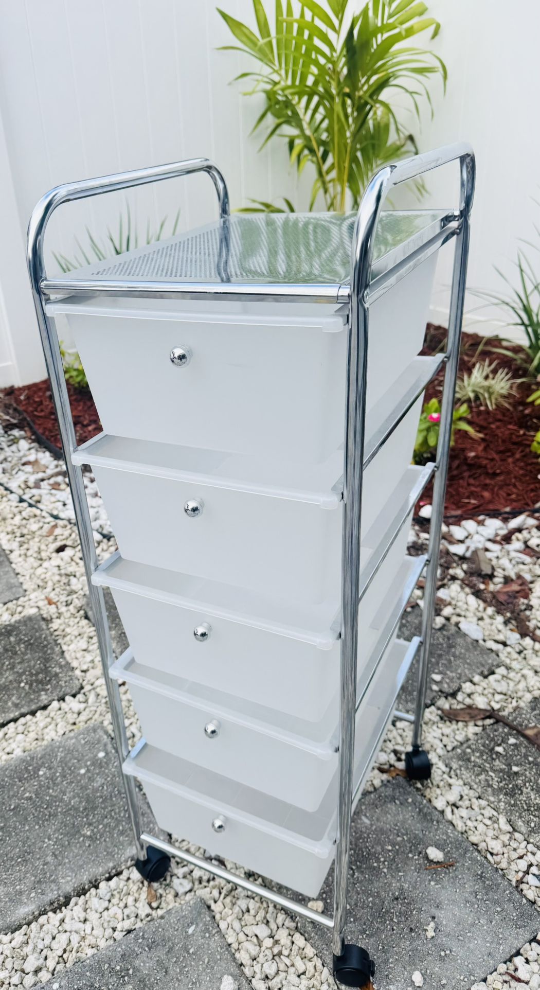 Rolling Cart With Drawers