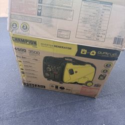 Champion 4500-Watt Electric Start Dual Fuel RV Ready Portable Inverter Generator with Quiet Technology and CO Shield