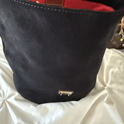dooney and bourke purse suede exter 