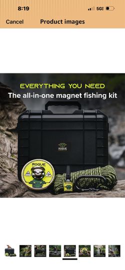 Magnet fishing