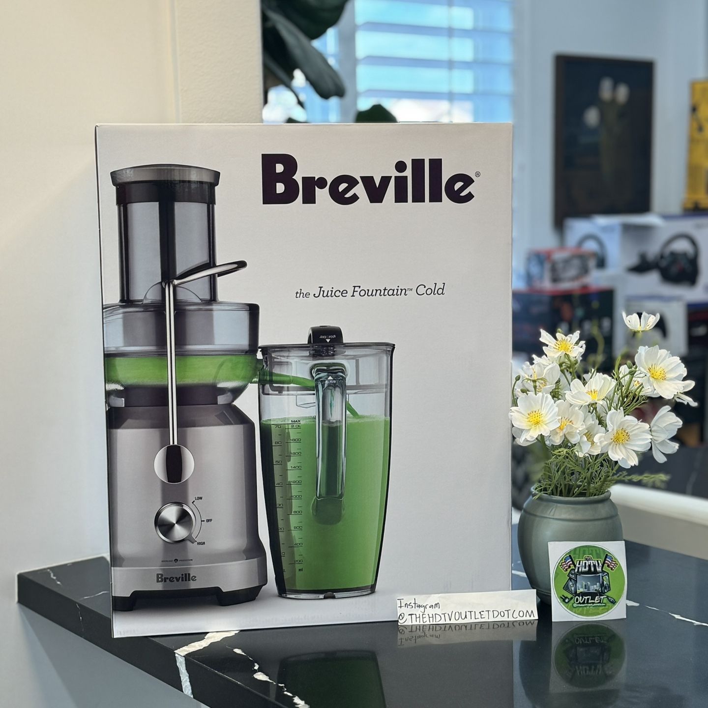 Breville Juice Fountain Cold Electric Juicer 