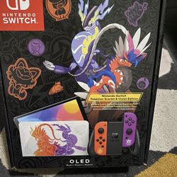 Pokémon Scarlet/Violet OLED Nintendo Switch 