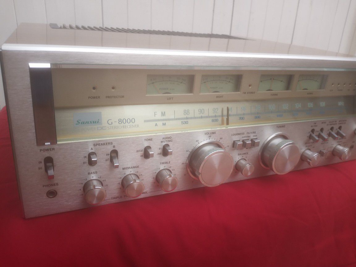 Sansui G 8000 Vintage Stereo Receiver 
