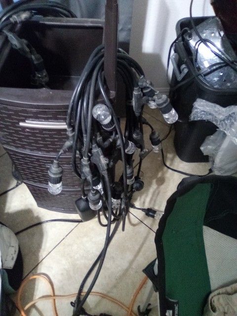 Lights For Canopy/Gazebo 12 Ft. Each Rope
