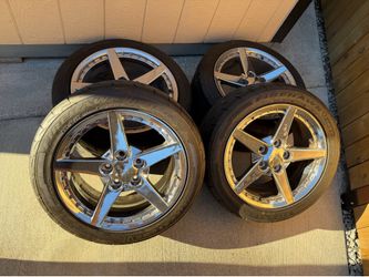 Corvette C5 Wheels/Tires 17” & 18”