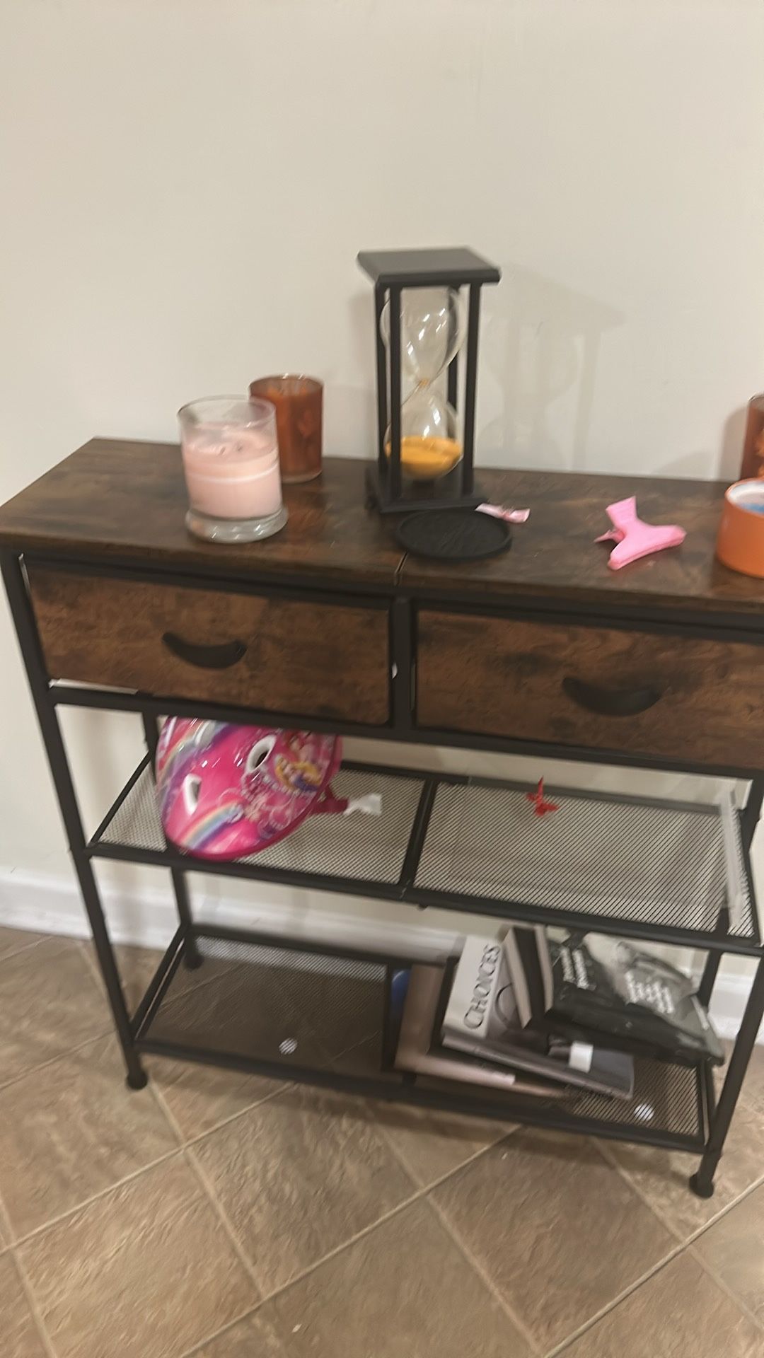 Entry Table And Dresser 