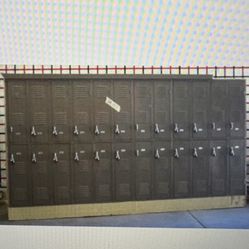 56 Gym School Metal Lockers