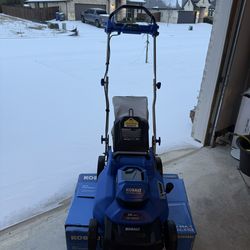 Kobalt 24-volt, 16-in Push Battery Walk Mower with (2) 4 Ah Battery Included