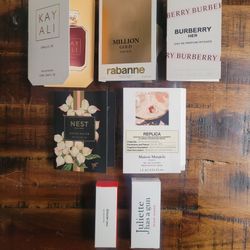 7 Perfume Sample Sprays