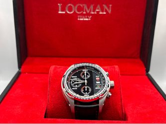 Locman Ducati Limited Edition Automatic Chronograph #097/100 Swiss Sellita SW500 Complete Set – $1,995 OBO