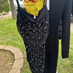 Black Pearl Dress Size SMALL