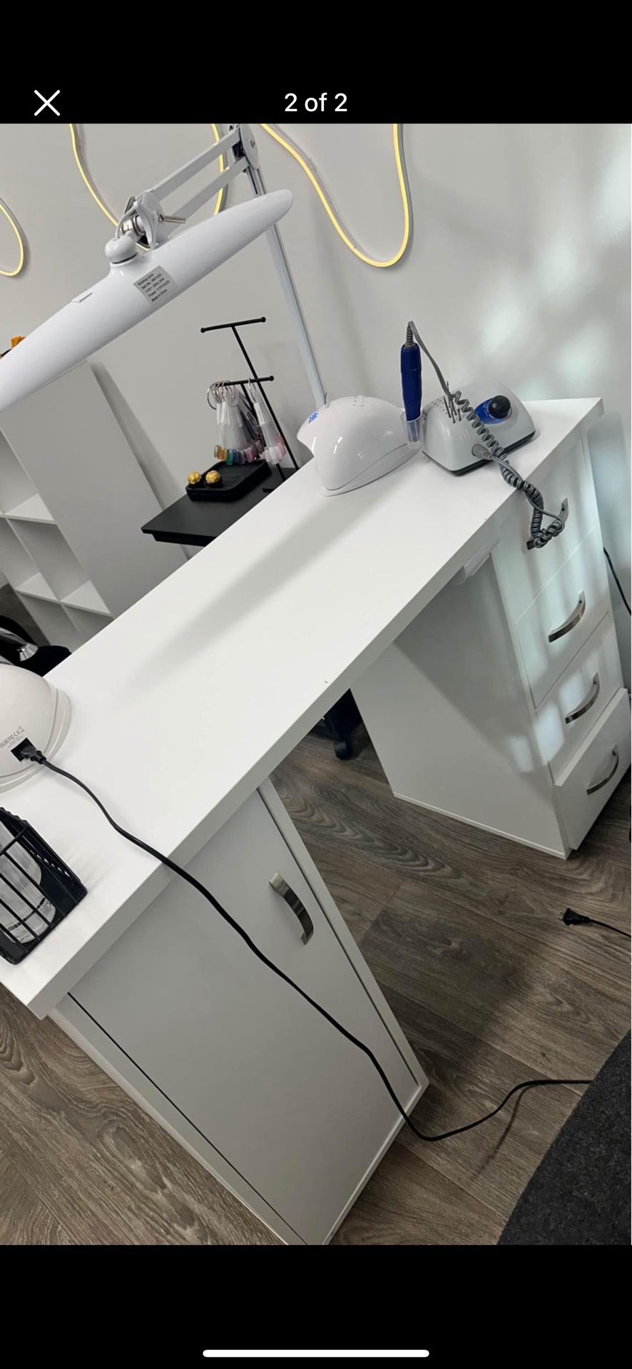 Vanity Manicure Desk