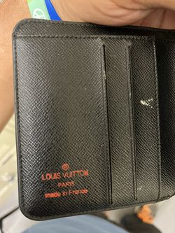 Louis Vuitton LV Wallet Compact UZip M61667 Black Monogram