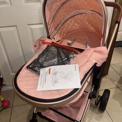 Brand New Baby Girl Stroller 