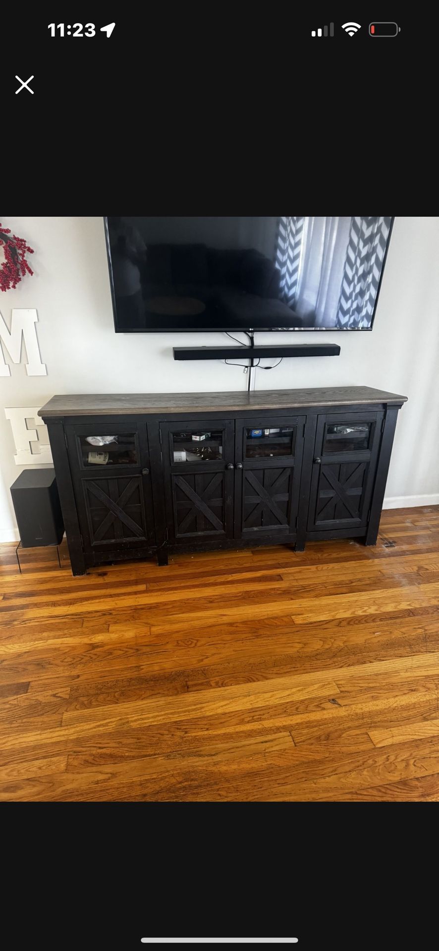 Signature Design by Ashley Tyler Creek 74 Inch TV Stand