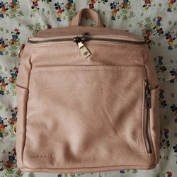 Azaria La Mere Petite Mini Backpack In Dusty Rose (LIMITED EDITION COLOR)