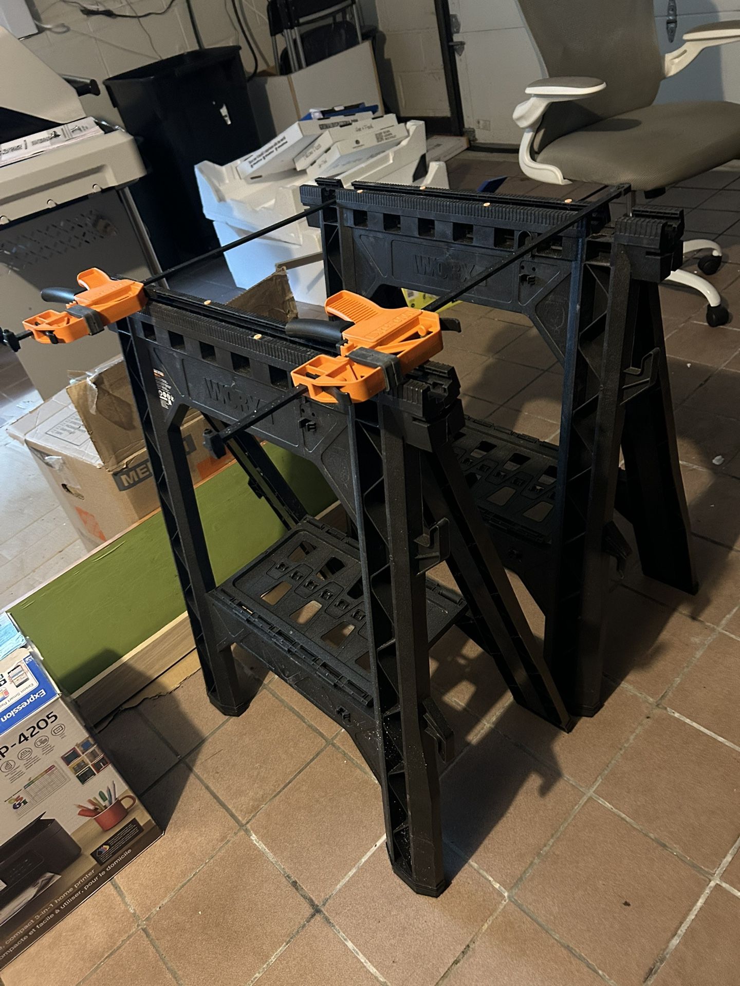 Clamping Horsesaw with Bar Clamps
