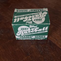 1987 Topps Baseball Cards Mini Pack