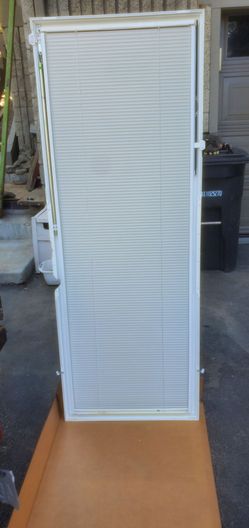 Add-on enclosed  window door blinds