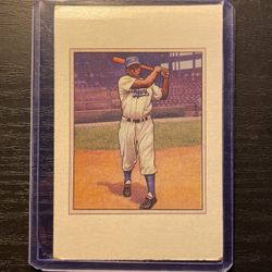 Bowman 1950 Jackie Robinson Replica Baseball Card