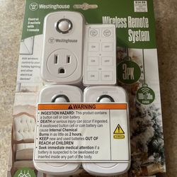 Wireless Remote System - Westing House (Unopened)