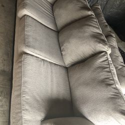 Sofa And Love Seat With 1 Coffee Table And 2 End Tables 